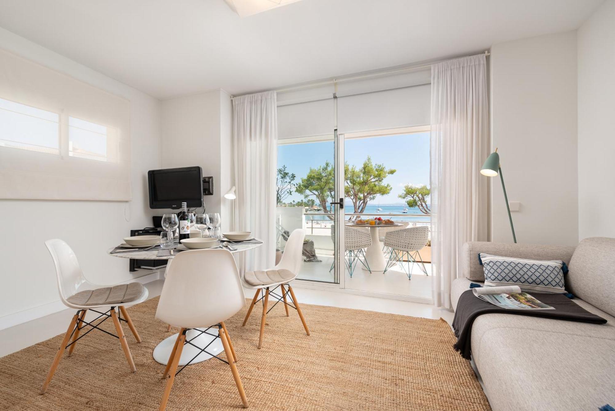 Apartment Blue View Port de Alcudia  Exteriör bild