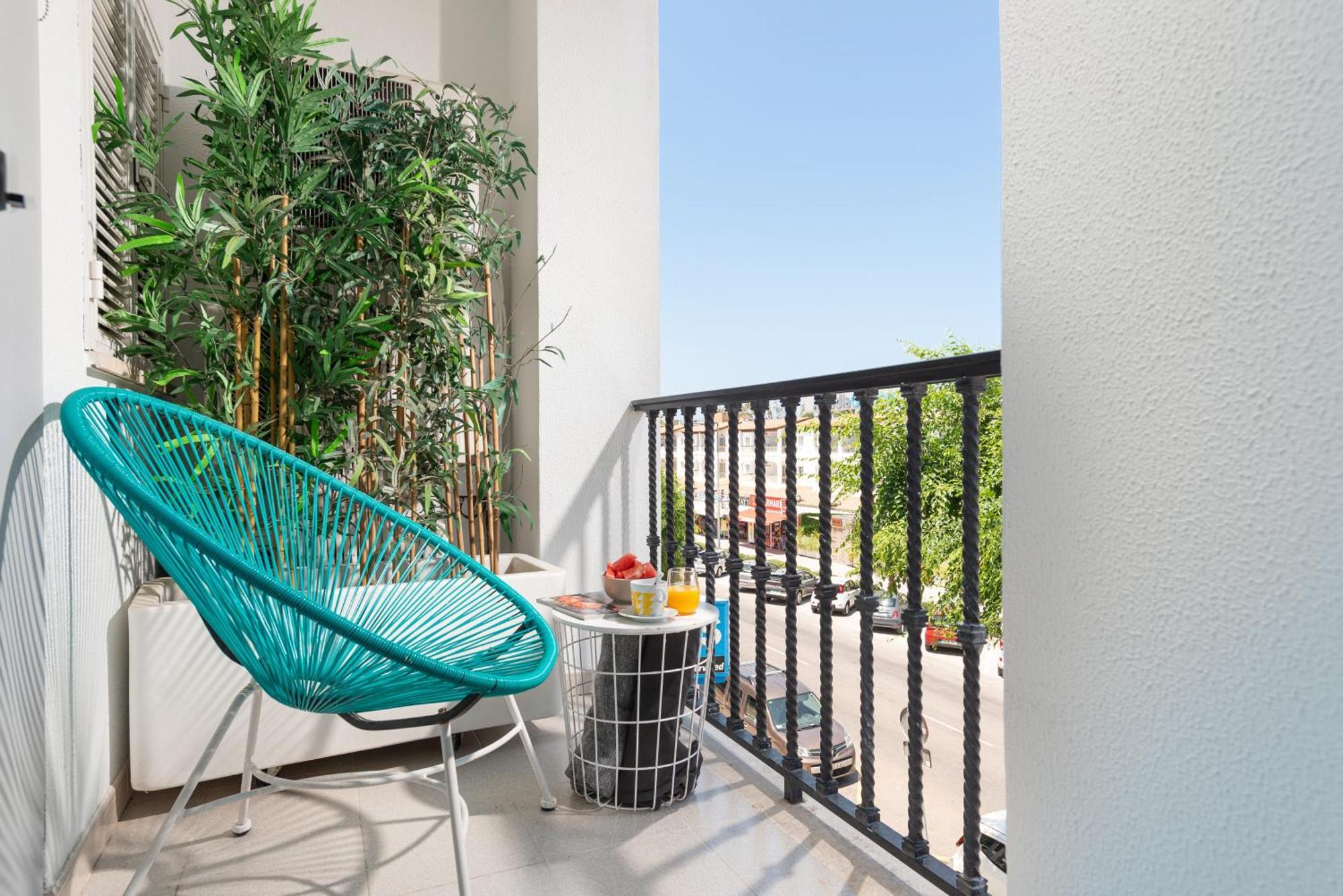 Apartment Blue View Port de Alcudia  Exteriör bild