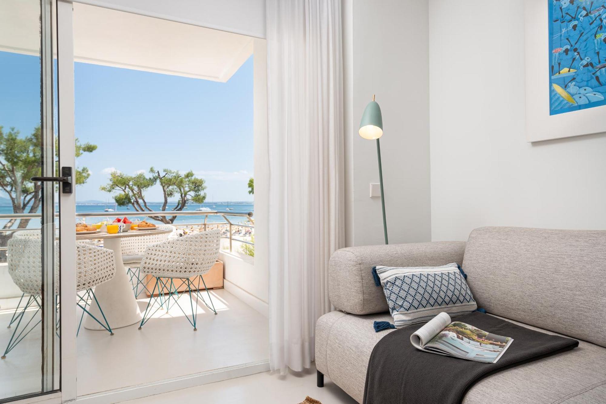 Apartment Blue View Port de Alcudia  Exteriör bild
