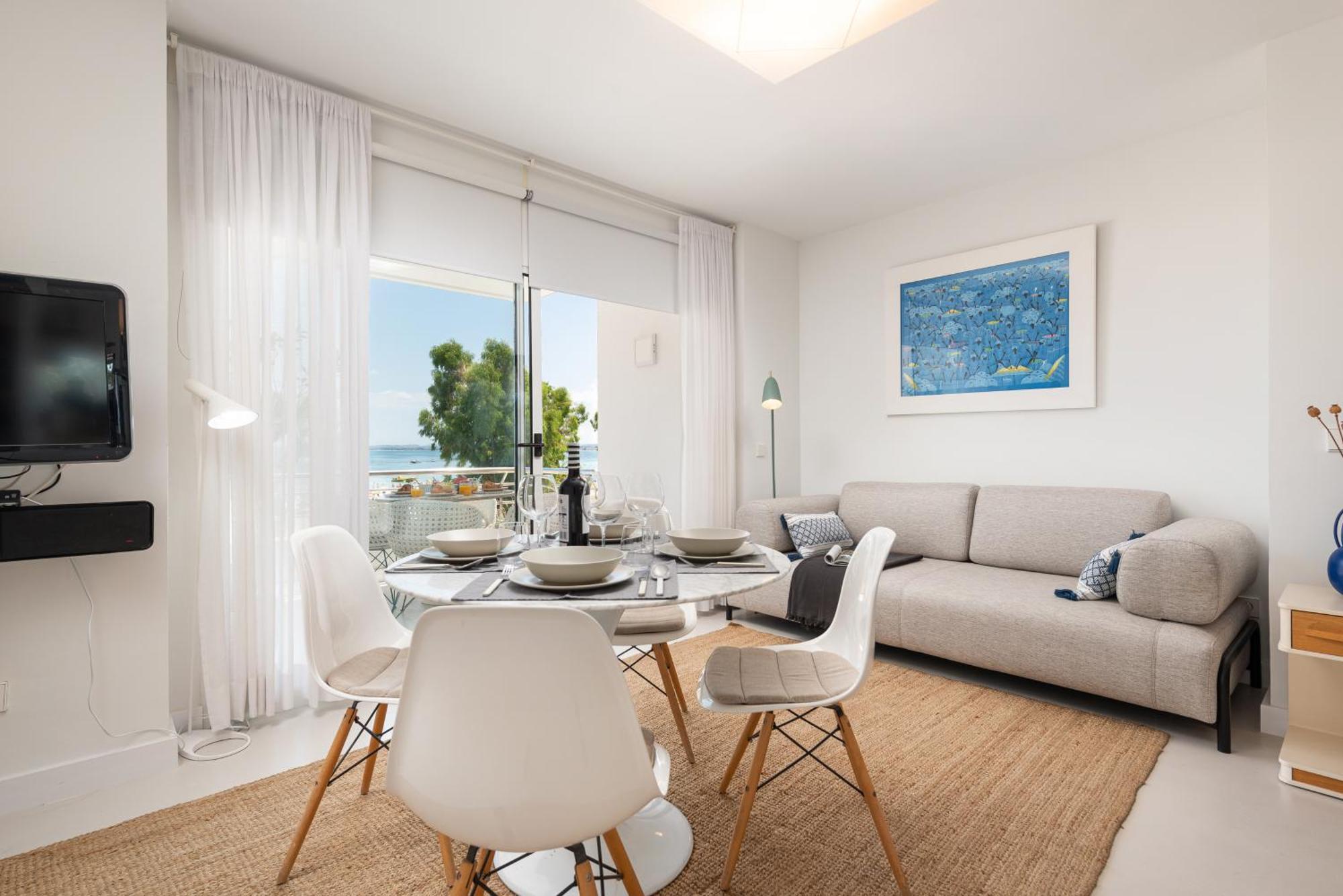 Apartment Blue View Port de Alcudia  Exteriör bild